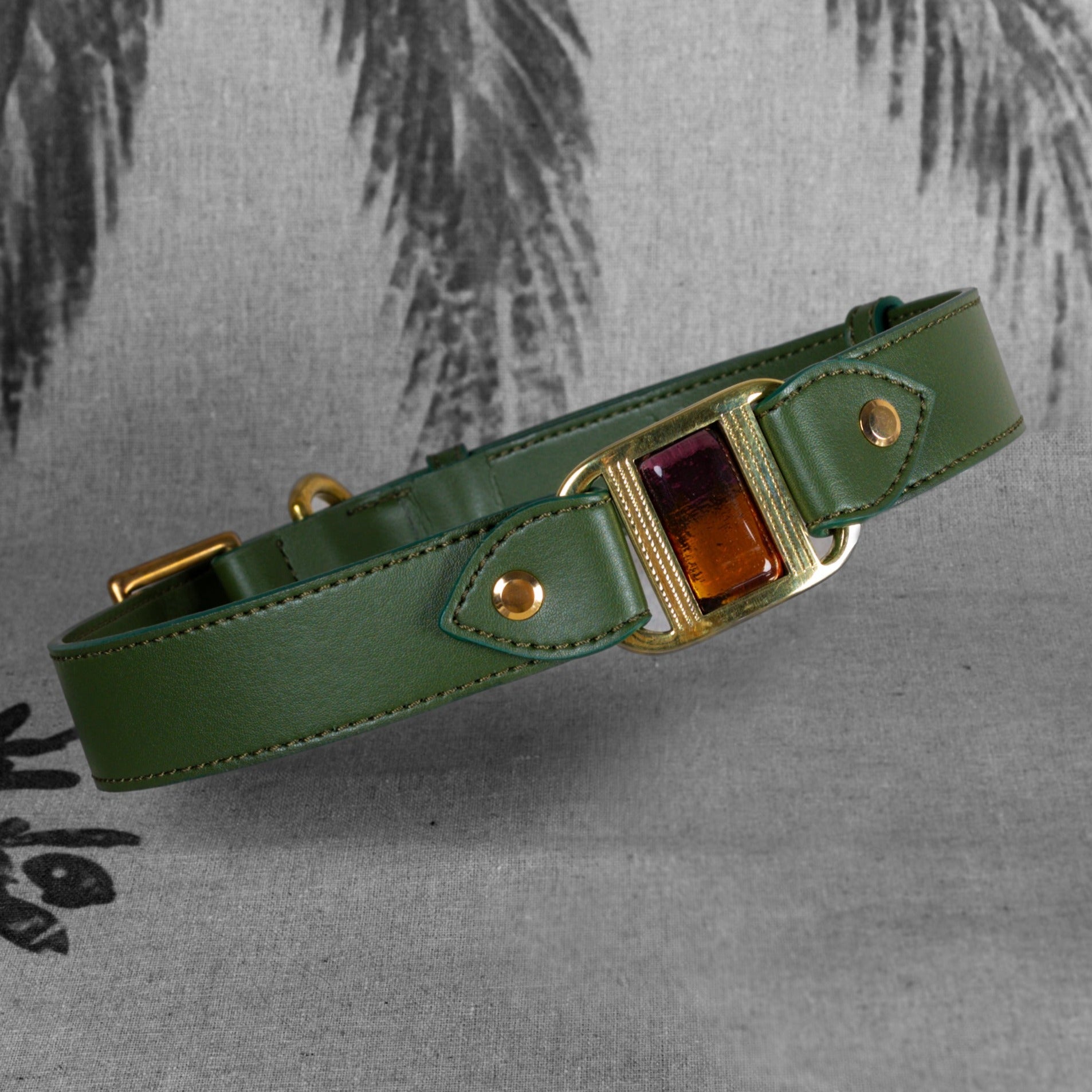 Corps de Collier Touareg pour Grand et très Grand Chien (grande boucle Signature et cabochon à ajouter)