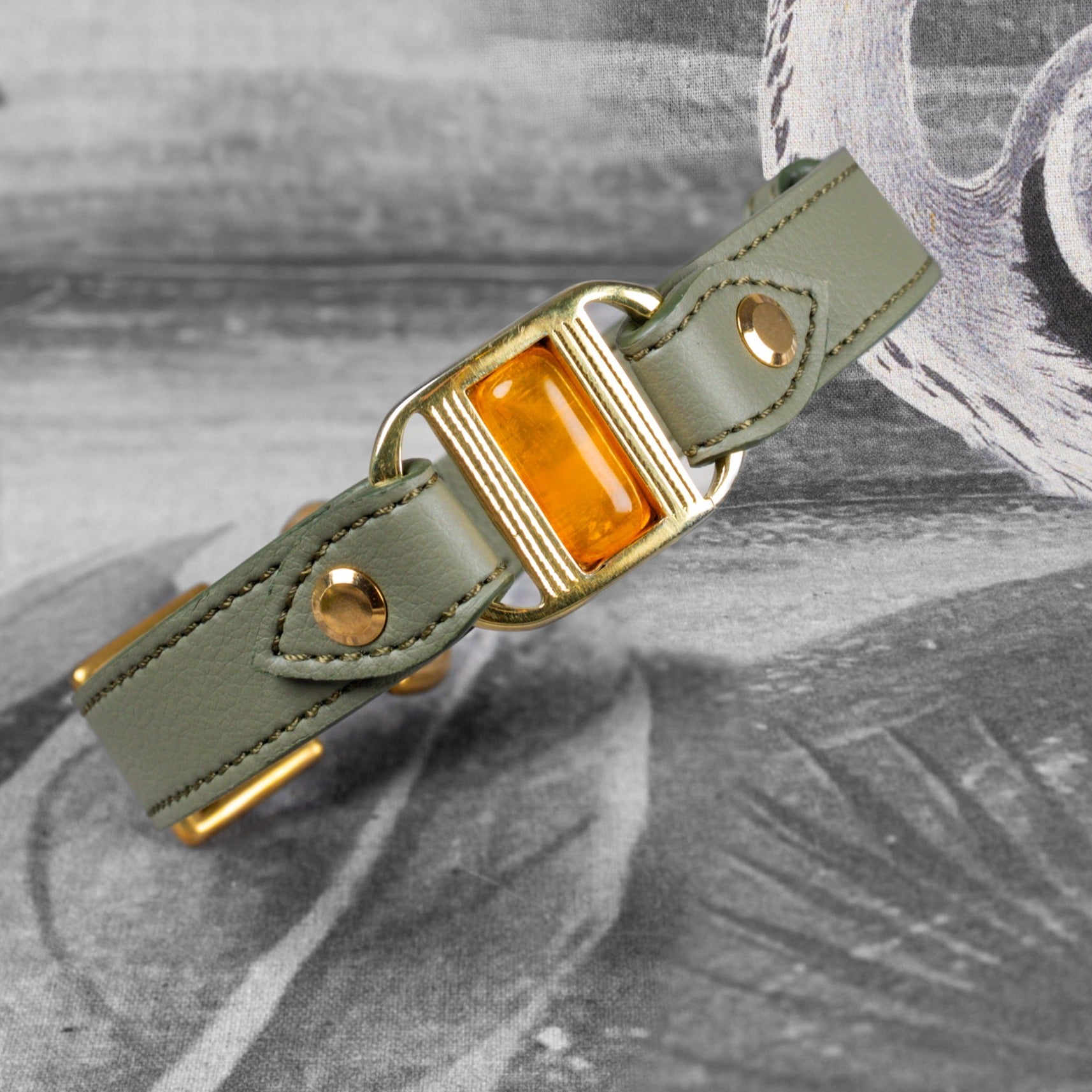 Corps de Collier Touareg pour Petit et Moyen Chien (petite boucle Signature et cabochon à ajouter)