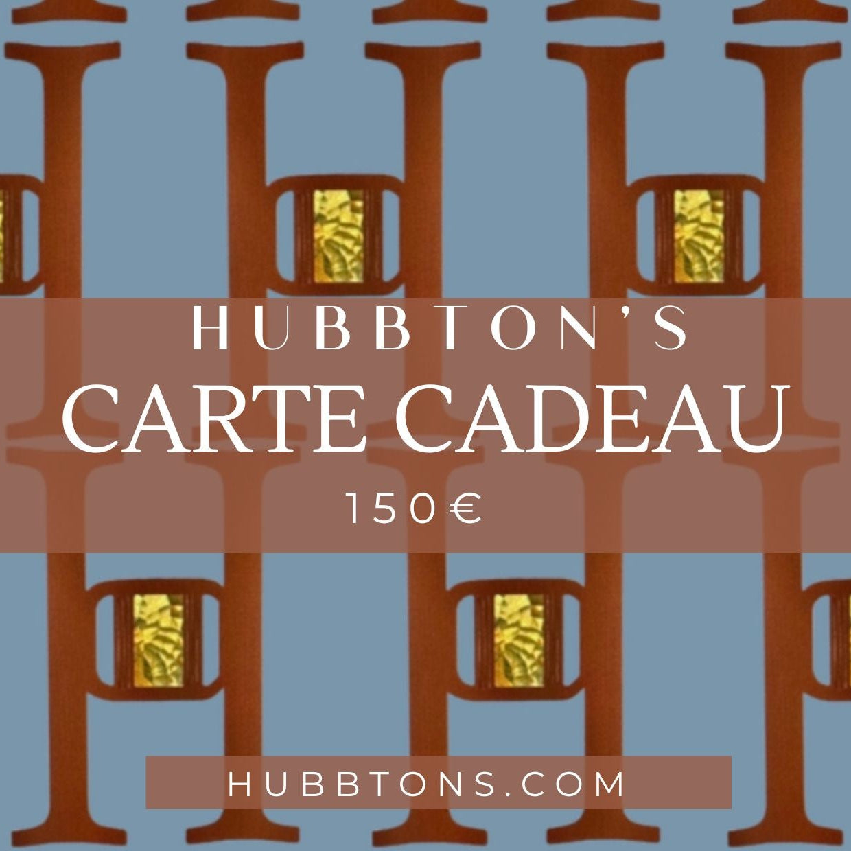 Carte cadeau HUBBTON'S