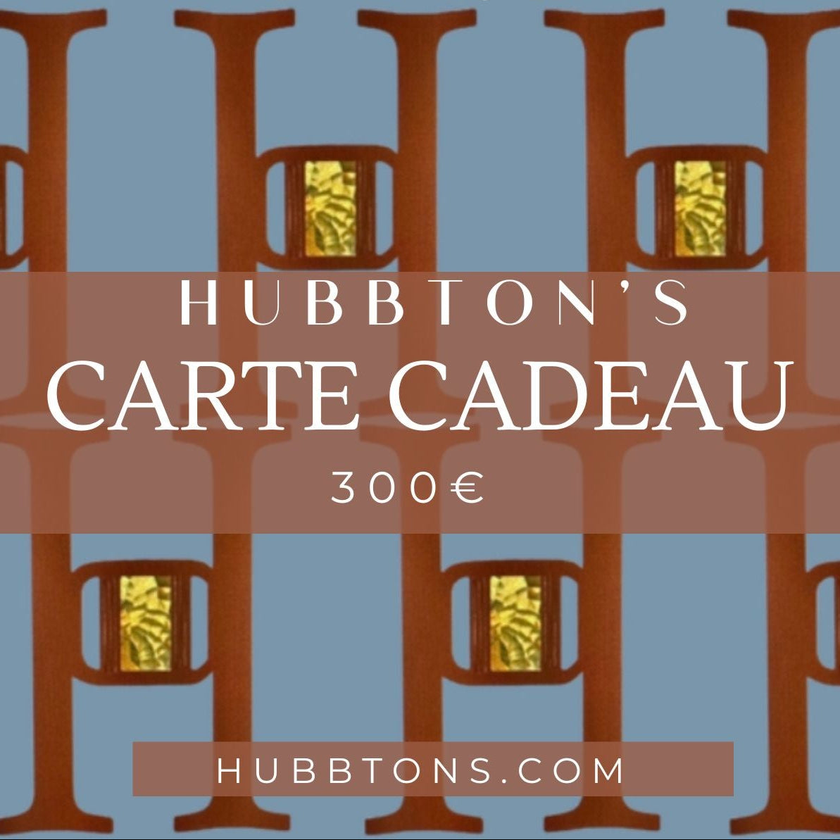 Carte cadeau HUBBTON'S