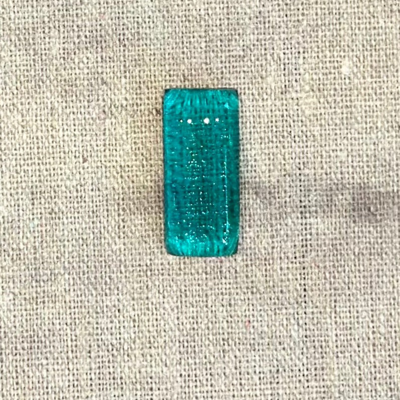 petit murano turquoise