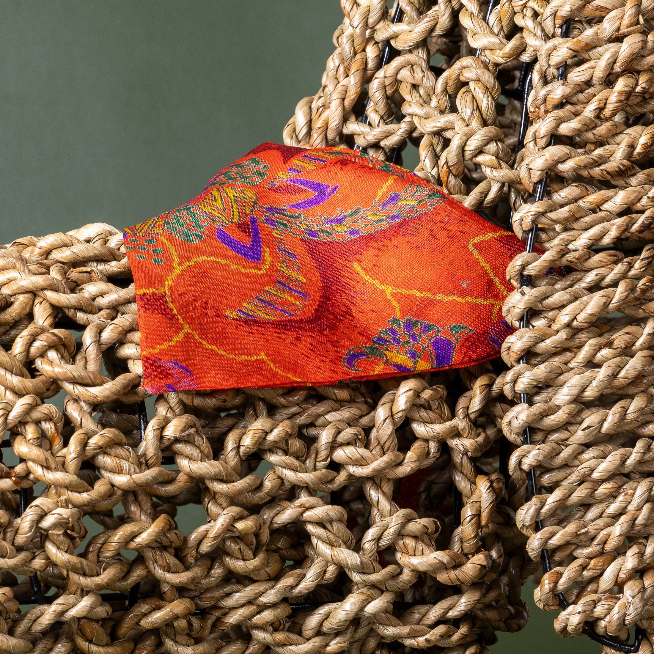 Foulard de soie Cuivre d'automne pour chien-Les Soieries d'HUBBTON'S