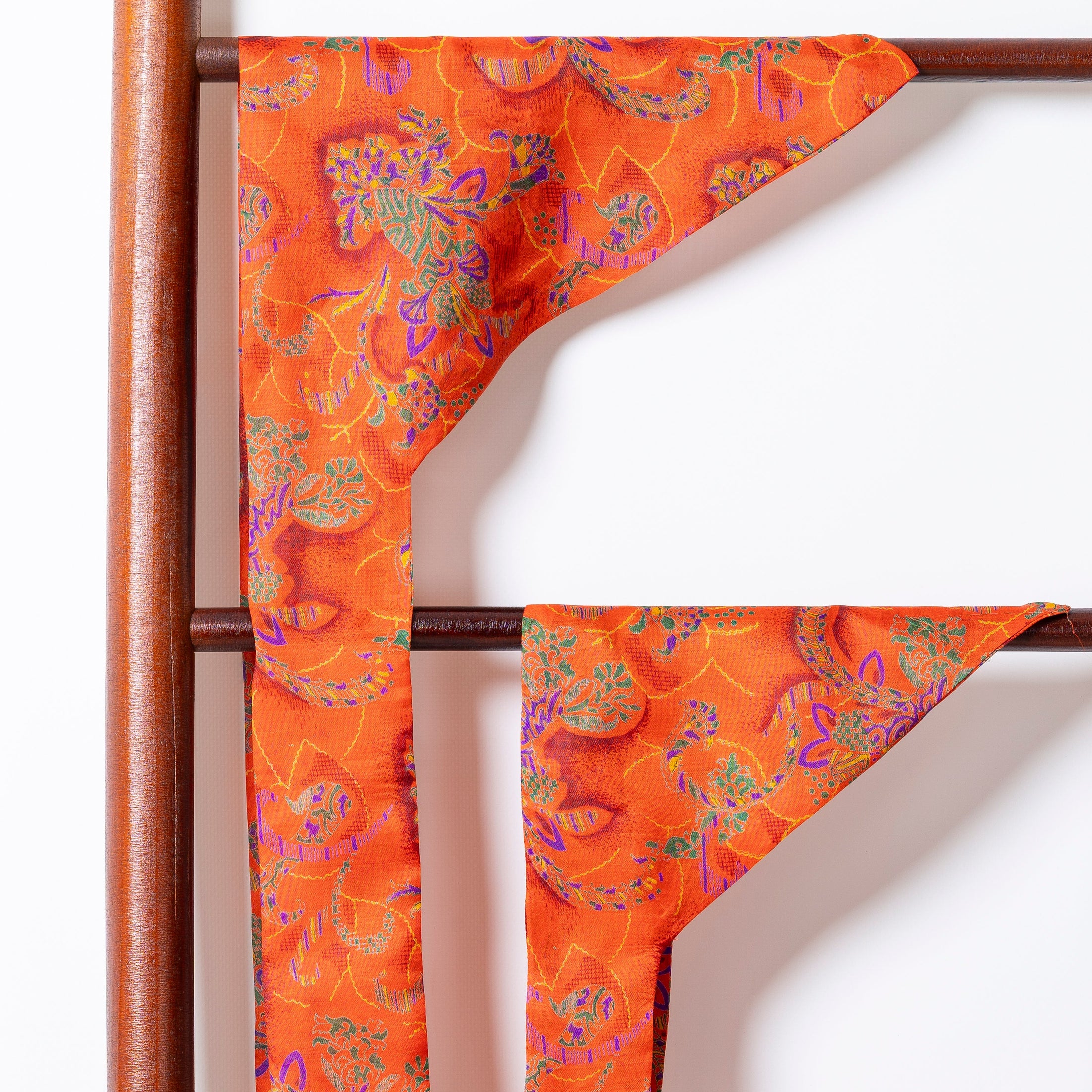 Foulard de soie Cuivre d'automne pour chien-Les Soieries d'HUBBTON'S