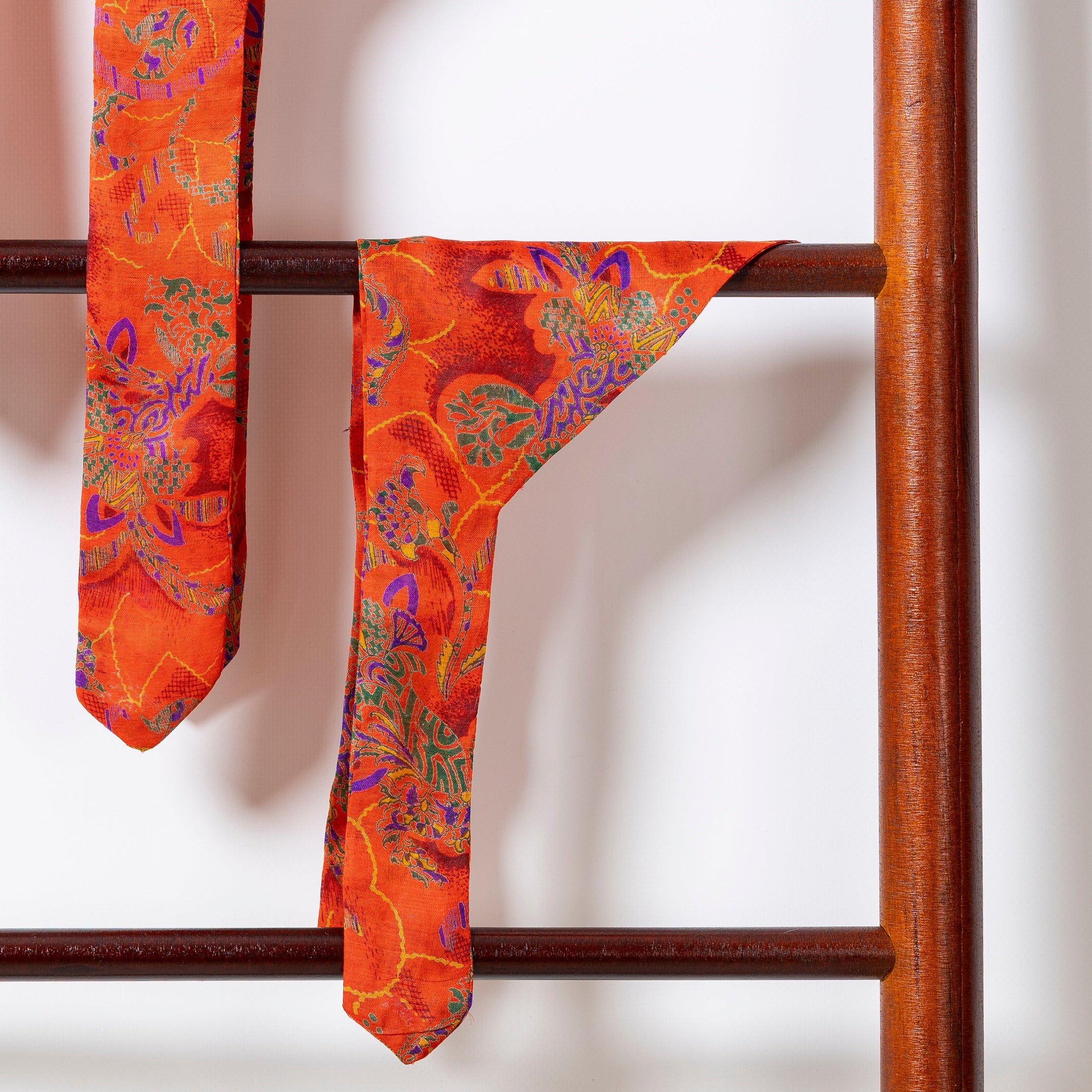 Foulard de soie Cuivre d'automne pour chien-Les Soieries d'HUBBTON'S